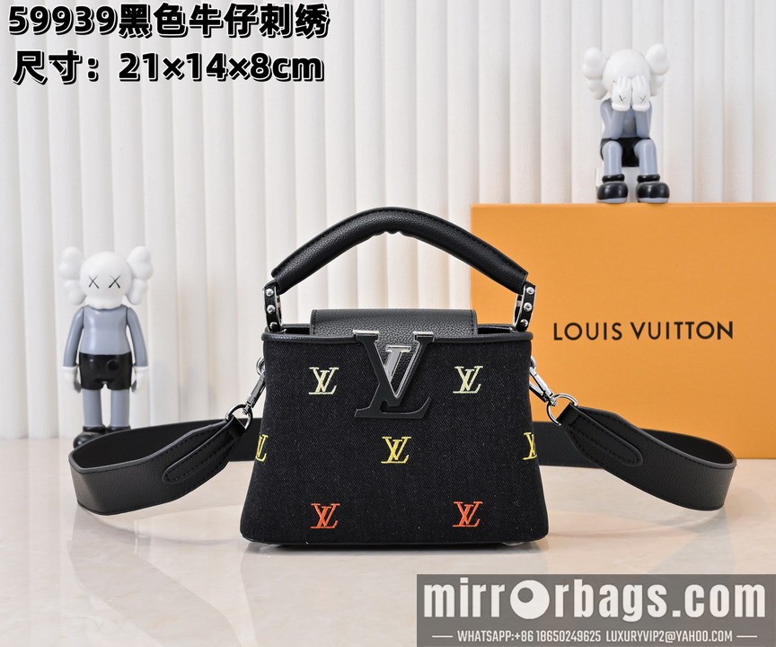 1:1 Louis Vuitton Bags Cap M59939 21x14x8cm ss2