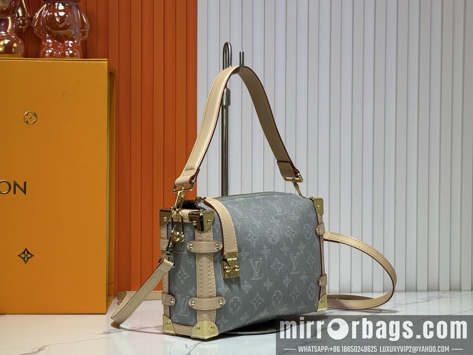 1:1 Louis Vuitton Bags Side trunk M46358 21x14x6cm ss2.