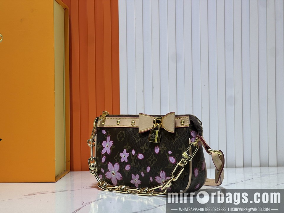 1:1 Louis Vuitton Bags Pochette Acc M13666 22x13x4cm ss