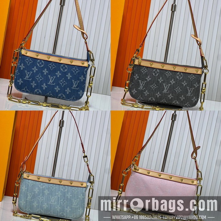 1:1 Louis Vuitton Bags Pochette Acc M13404 22x13x4cm ss2
