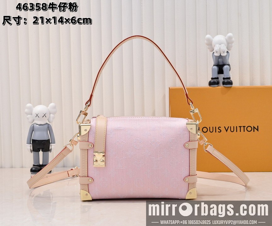 1:1 Louis Vuitton Bags Side trunk M46358 21x14x6cm ss6