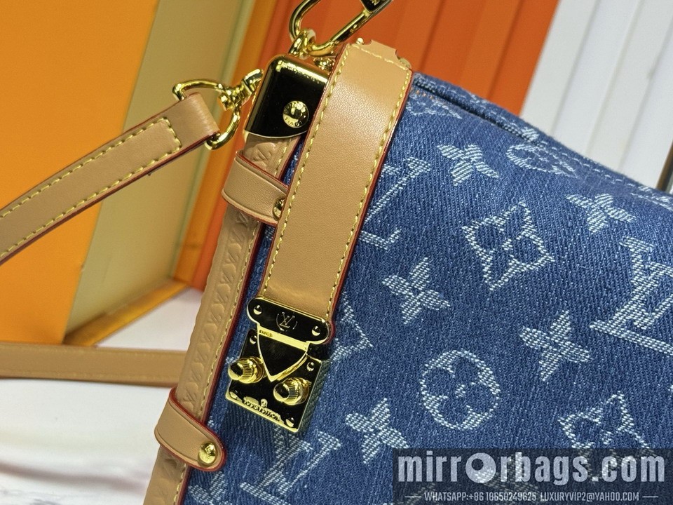 1:1 Louis Vuitton Bags Side trunk M46358 21x14x6cm ss