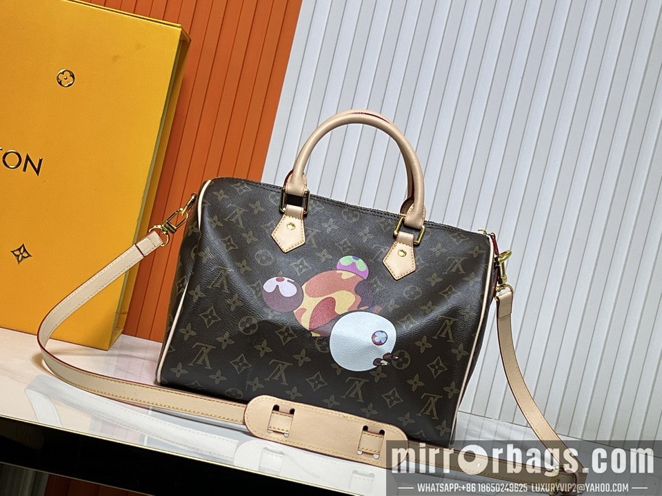 1:1 Louis Vuitton Bags Speedy M24423 30x25x20cm ss
