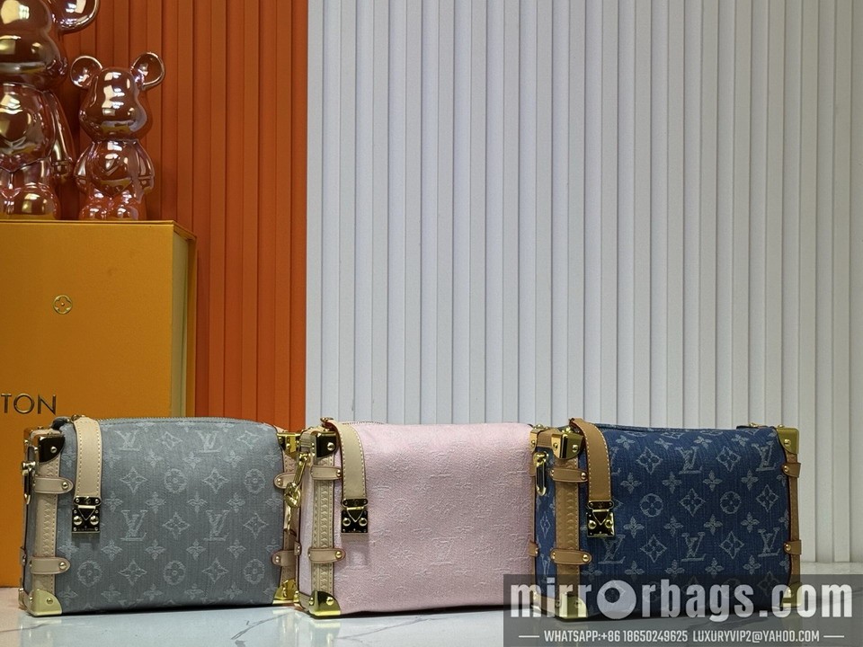 1:1 Louis Vuitton Bags Side trunk M46358 21x14x6cm ss
