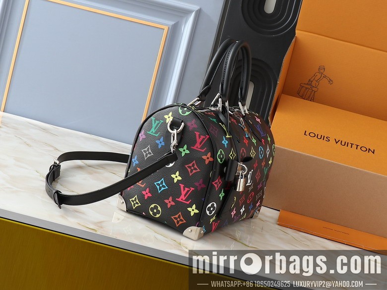 1:1 Louis Vuitton Bags Speedy M40390 25x19x15cm ss1.