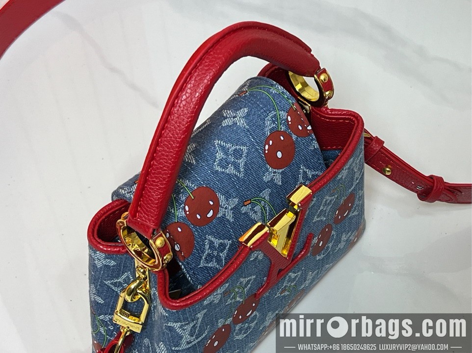 1:1 Louis Vuitton Bags Cap M59939 21x14x8cm ss6