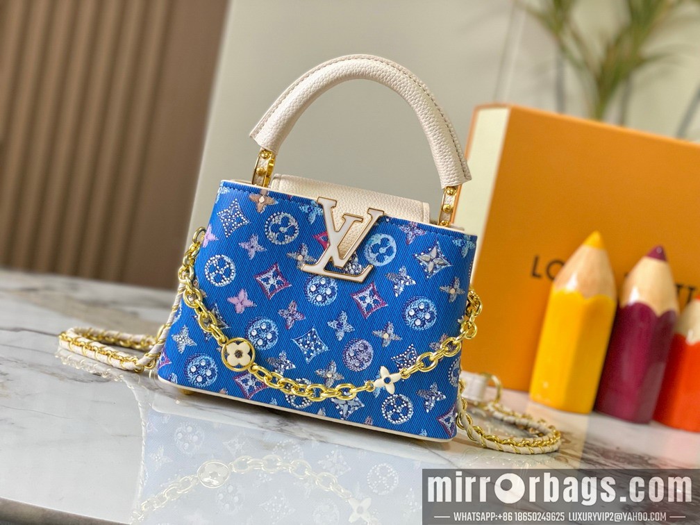 1:1 Louis Vuitton Bags Cap M12947 21x14x8cm ss
