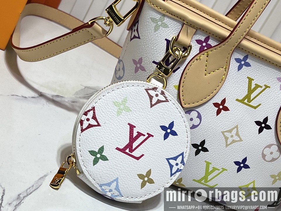 1:1 Louis Vuitton Bags Neverfull M46705 24x14x9cm ss1