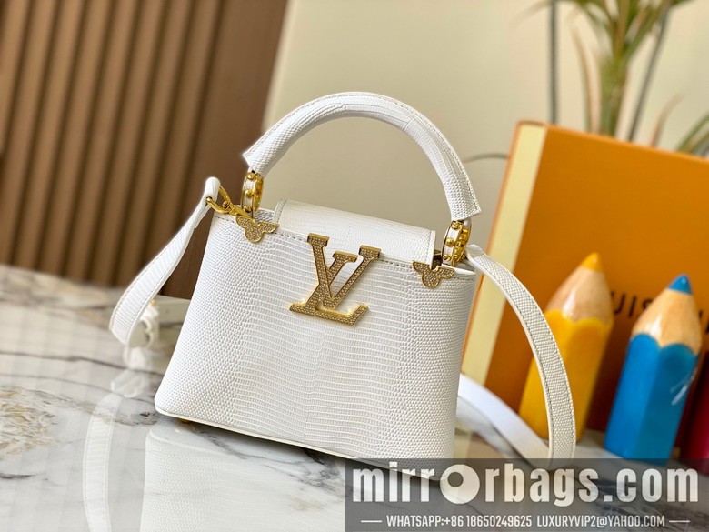 1:1 Louis Vuitton Bags Cap M12296 21x14x8cm ss3