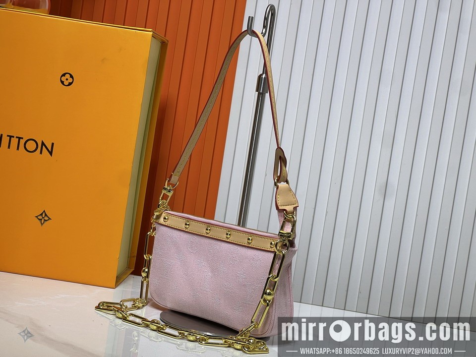 1:1 Louis Vuitton Bags Pochette Acc M13404 22x13x4cm ss5