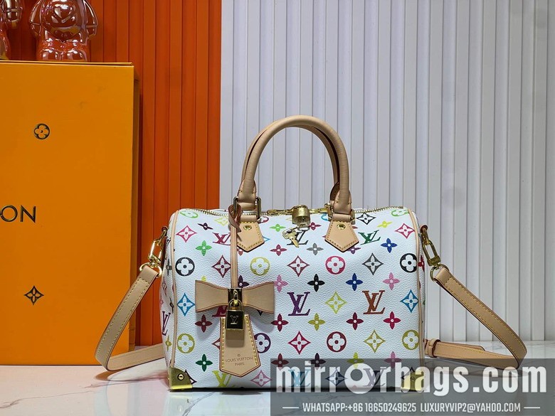 1:1 Louis Vuitton Bags Speedy M40390 25x19x15cm ss3