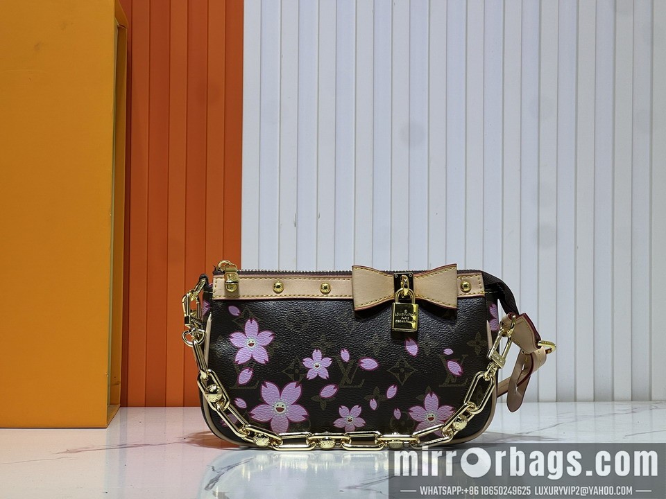 1:1 Louis Vuitton Bags Pochette Acc M13666 22x13x4cm ss