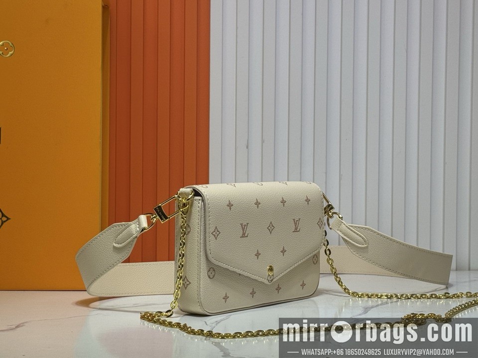 1:1 Louis Vuitton Bags Felicie M14968 21x12x3cm ss