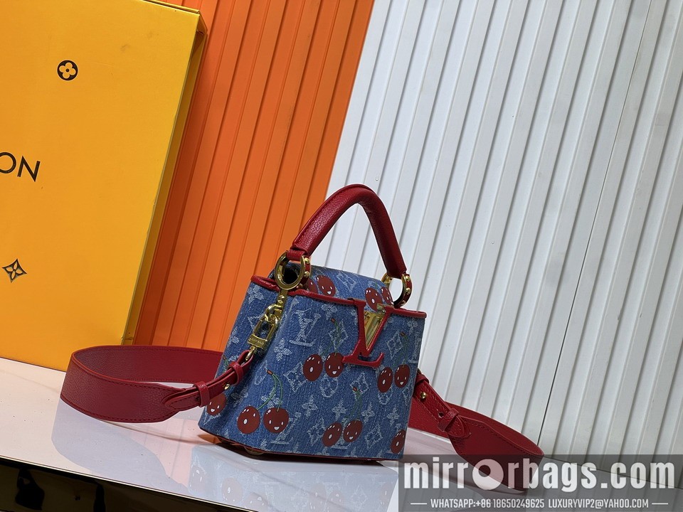 1:1 Louis Vuitton Bags Cap M59939 21x14x8cm ss6