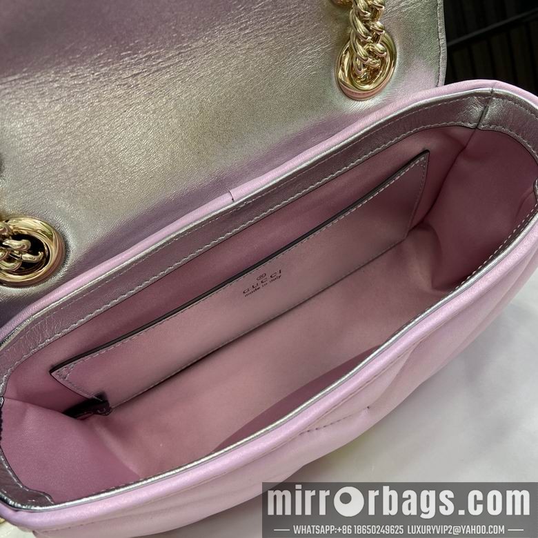 Gucci Bags 446744 14X23X6cm YG 3colour