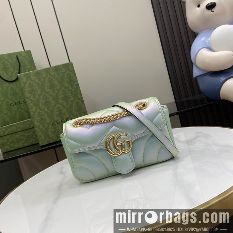 Gucci Bags 446744 14X23X6cm YG 3colour