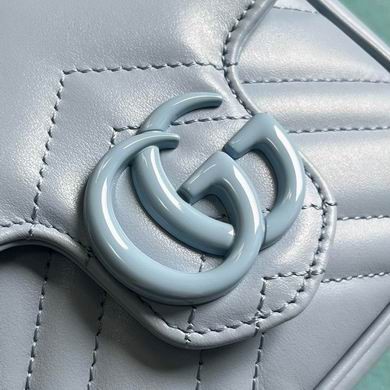 Gucci Bags Marmont 739599 12X2.5X7cm MP 4colour