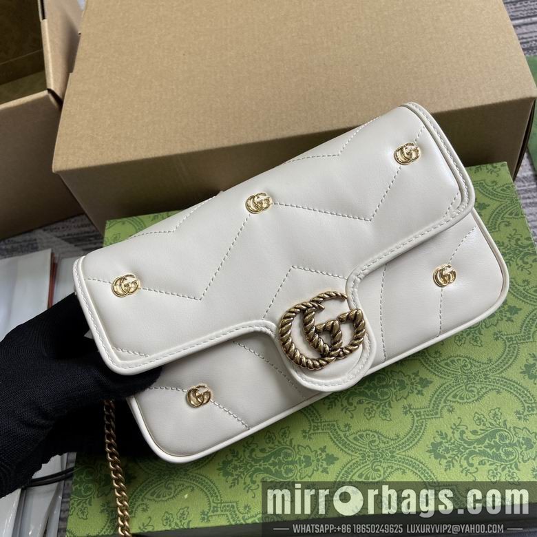 Gucci Bags Marmont 768293 12X21X5cm MP 3colour