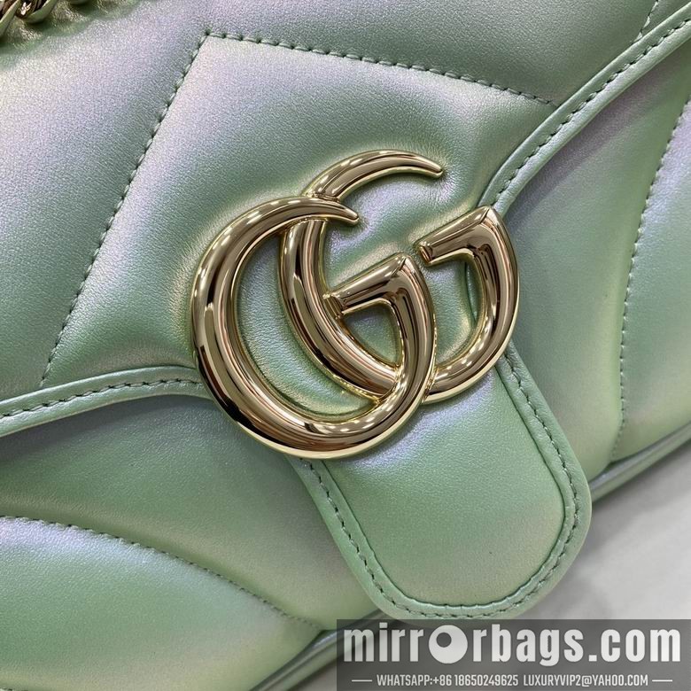 Gucci Bags 443497 15X26X7cm YG 3colour