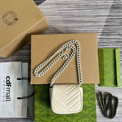 Gucci Bags Marmont 739599 12X2.5X7cm MP 4colour