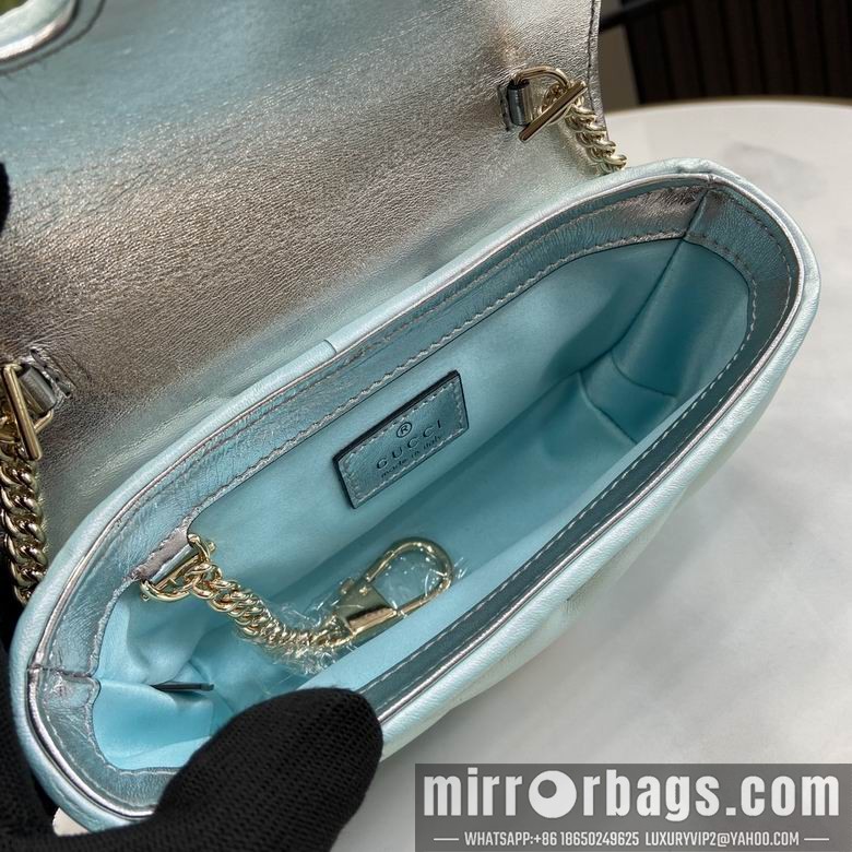 Gucci Bags 476433 10X16.5X4cm YG 3colour