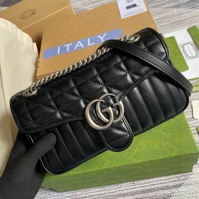 Gucci Bags Marmont 443497 26X15X7cm MP 3colour