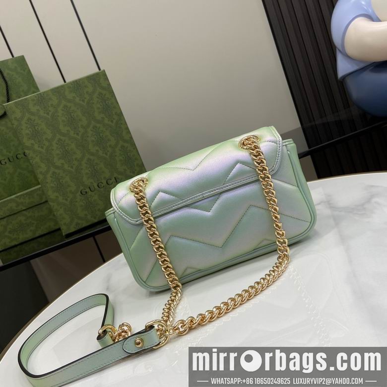 Gucci Bags 446744 14X23X6cm YG 3colour
