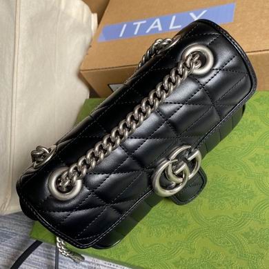 Gucci Bags Marmont 446744 23X13X6cm MP 3colour