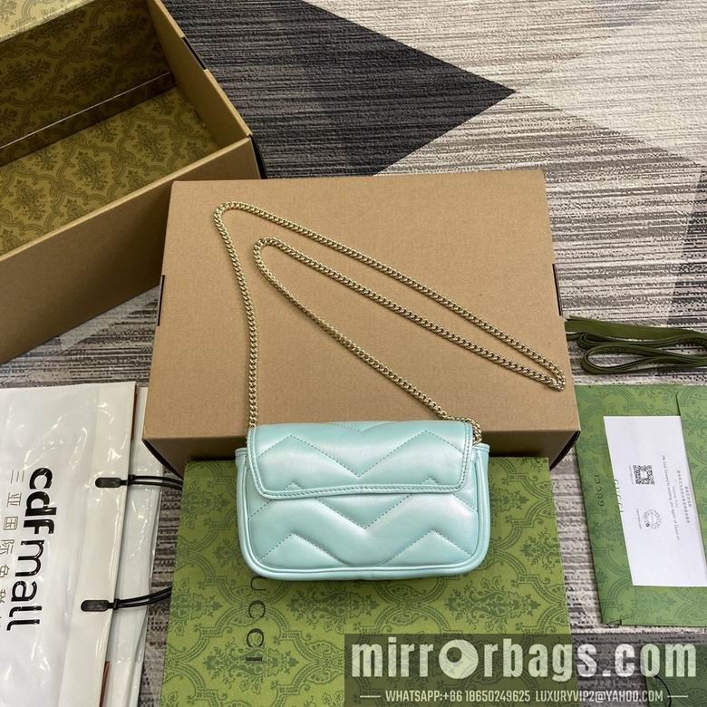 Gucci Bags 476433 10X16.5X4.5cm MP 3colour