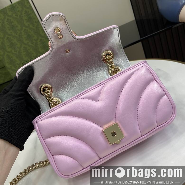 Gucci Bags 446744 14X23X6cm YG 3colour