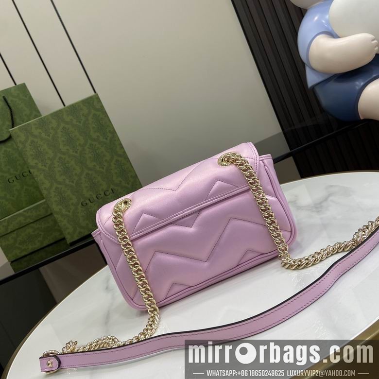 Gucci Bags 446744 14X23X6cm YG 3colour