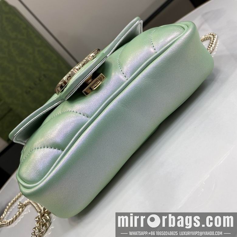 Gucci Bags 476433 10X16.5X4cm YG 3colour
