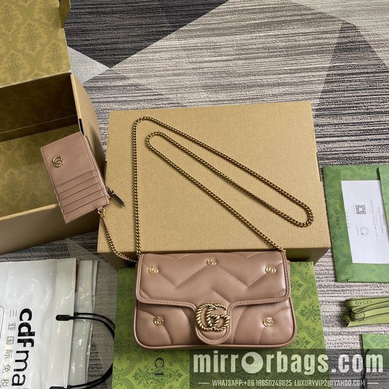 Gucci Bags Marmont 768293 12X21X5cm MP 3colour