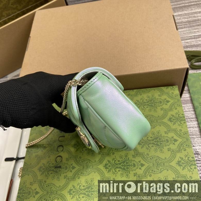 Gucci Bags 476433 10X16.5X4.5cm MP 3colour