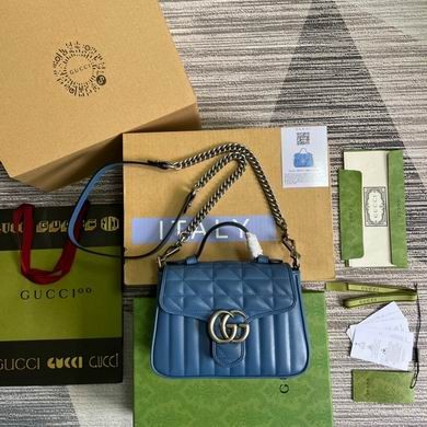 Gucci Bags Marmont 583571 21X15.5X8cm MP 2colour
