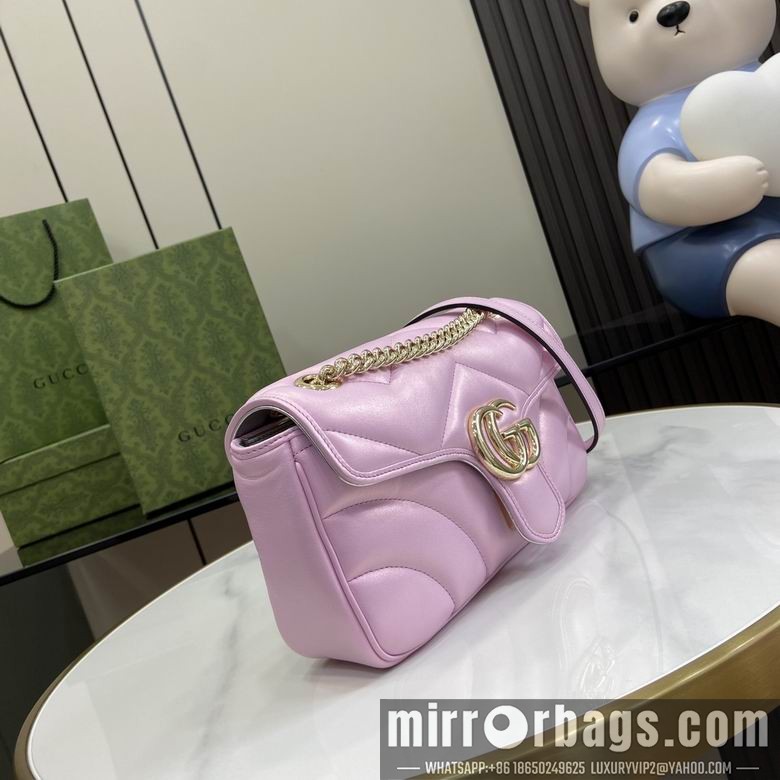 Gucci Bags 443497 15X26X7cm YG 3colour