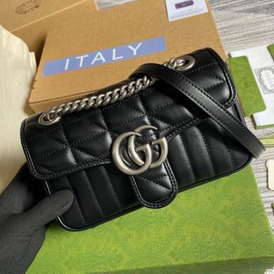Gucci Bags Marmont 446744 23X13X6cm MP 3colour