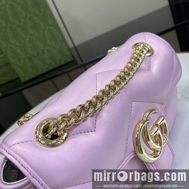 Gucci Bags 446744 14X23X6cm YG 3colour