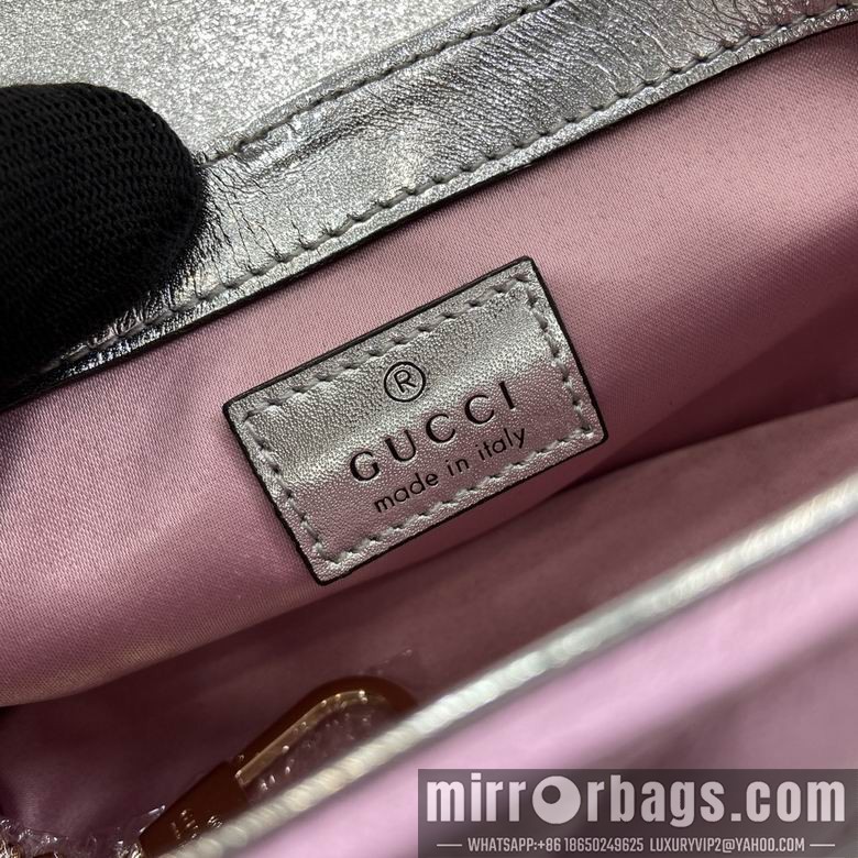 Gucci Bags 476433 10X16.5X4cm YG 3colour