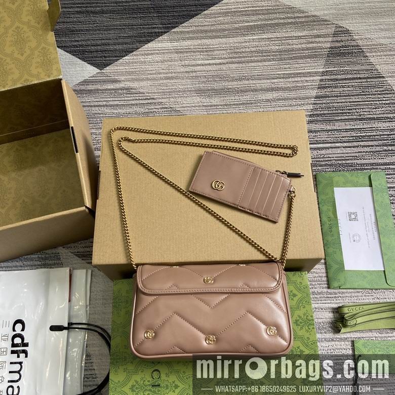 Gucci Bags Marmont 768293 12X21X5cm MP 3colour