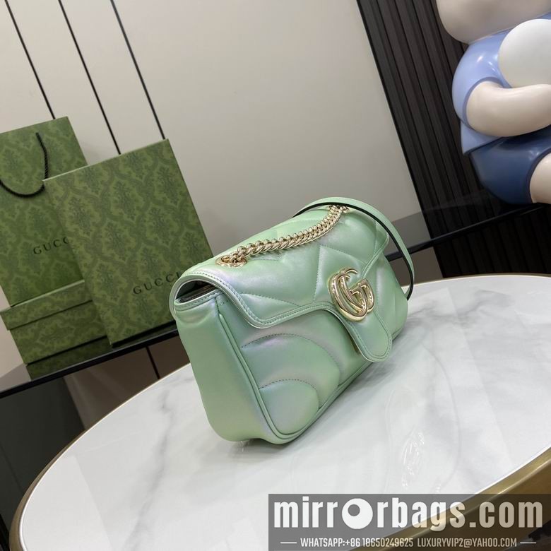 Gucci Bags 443497 15X26X7cm YG 3colour