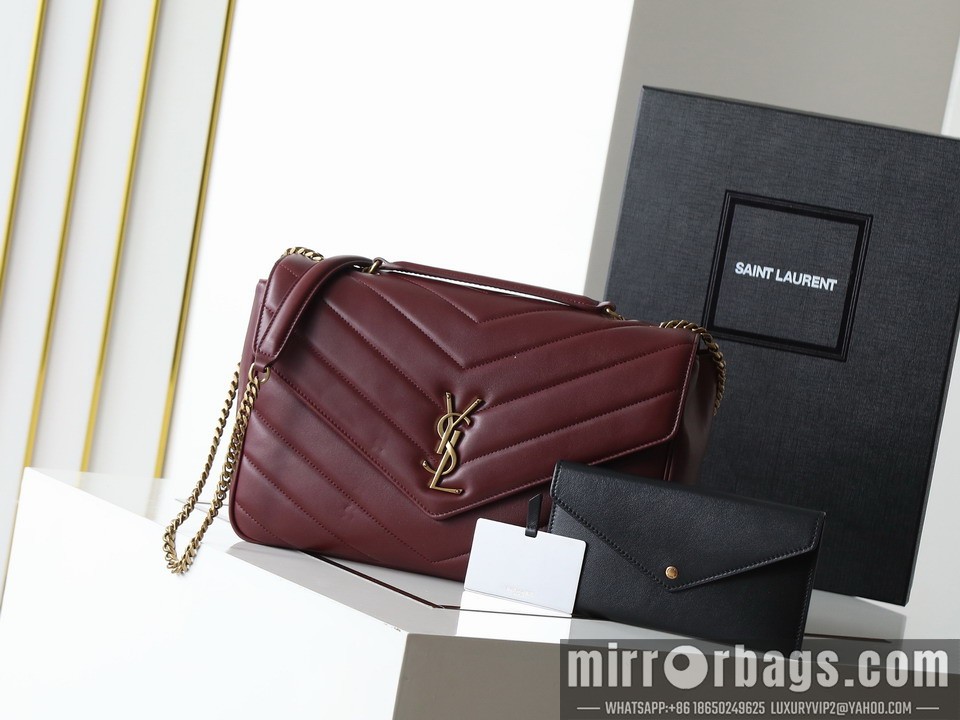 YSL Bags YSL Lou 803541 35x22x10cm 8D1