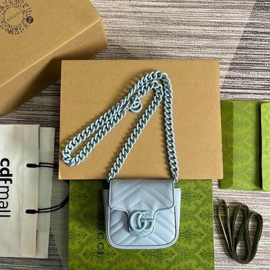 Gucci Bags Marmont 739599 12X2.5X7cm MP 4colour