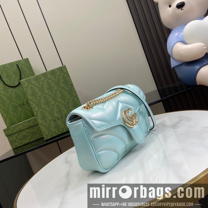 Gucci Bags 443497 15X26X7cm YG 3colour