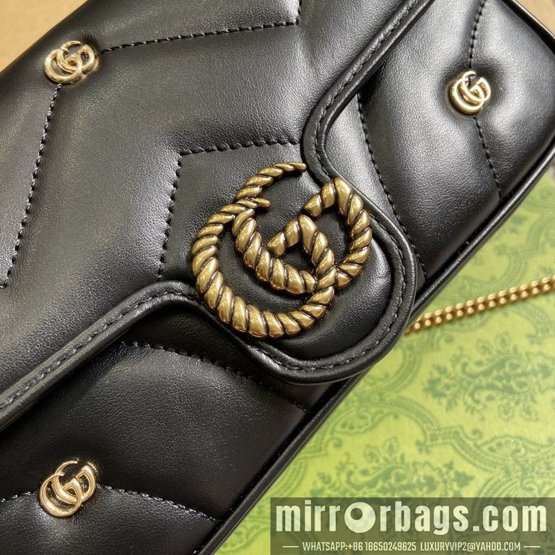 Gucci Bags Marmont 768293 12X21X5cm MP 3colour