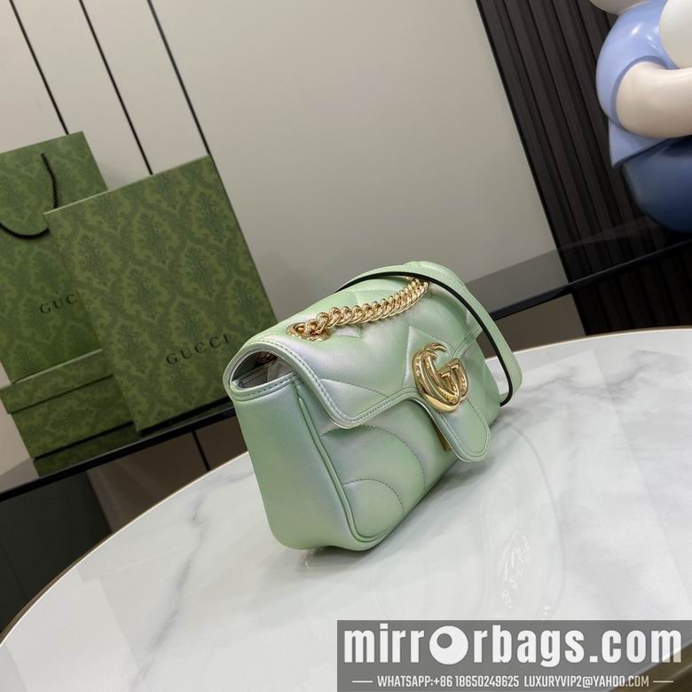 Gucci Bags 446744 14X23X6cm YG 3colour