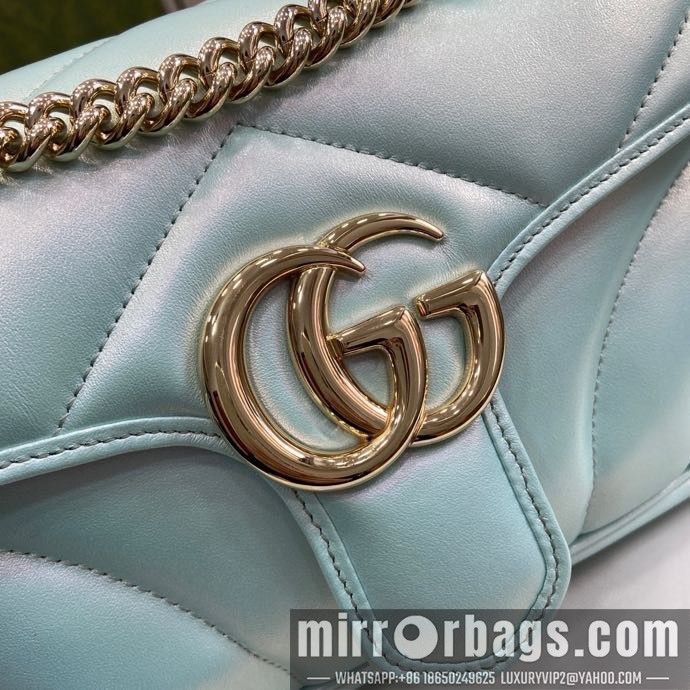 Gucci Bags 443497 15X26X7cm YG 3colour