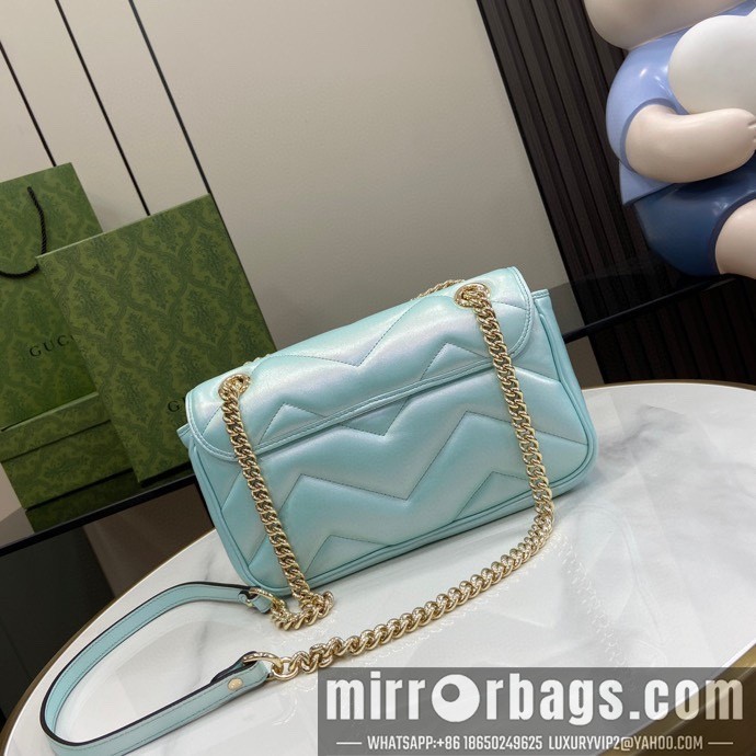 Gucci Bags 443497 15X26X7cm YG 3colour