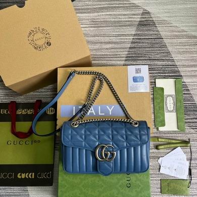 Gucci Bags Marmont 443497 26X15X7cm MP 2色