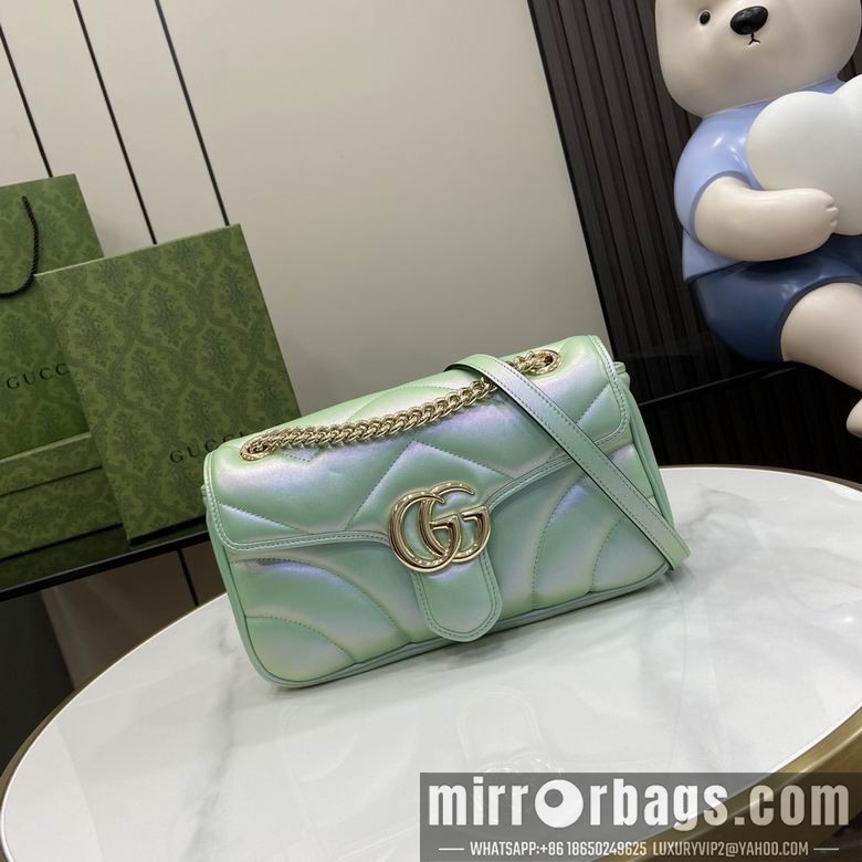 Gucci Bags 443497 15X26X7cm YG 3colour